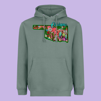 Oklahoma Heavyweight Hoodie Designed By Sublimationcraftshop