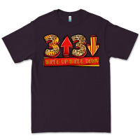 Plum three up three down softball Premium Tee - Jasminsmagicworld