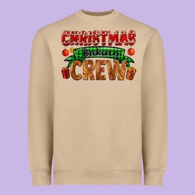 Christmas Baking Crew With Gifts Heavyweight Sweatshirt Designed By Fadigitalartstudio