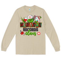 Mushroom medical records claus Long Sleeve Tee - CowGirlArtShop
