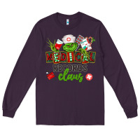 Plum medical records claus Long Sleeve Tee - CowGirlArtShop