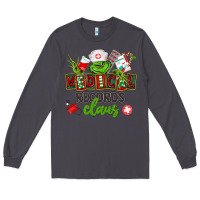 Smoke medical records claus Long Sleeve Tee - CowGirlArtShop
