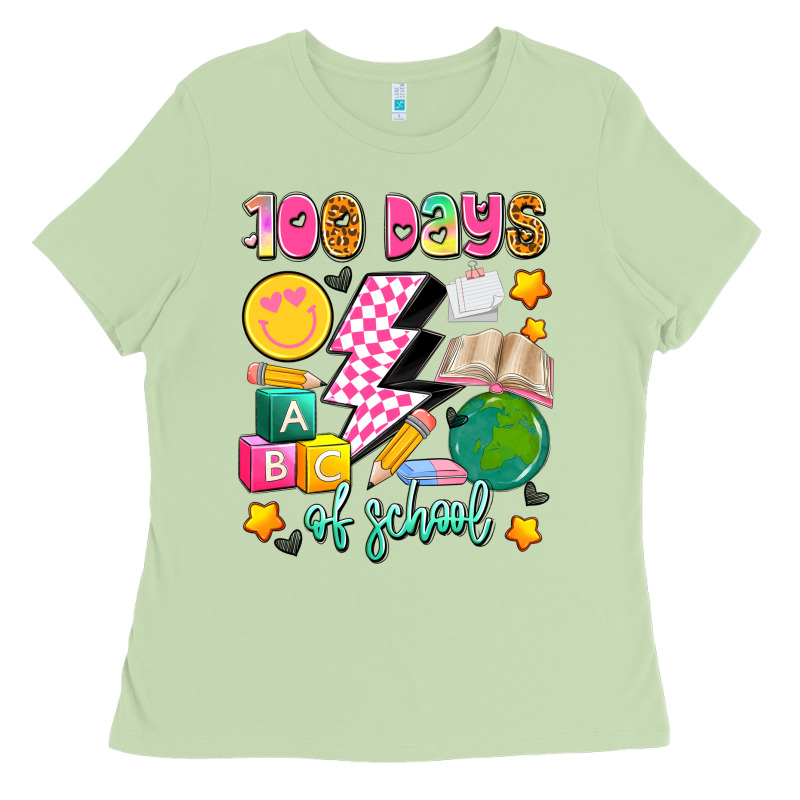 100 Days Of School Ladies Tee by Artiststas | Teevron