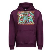 Mauve Wine certified nursing assistant cna Urban Hoodie - BarkalooDesign