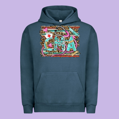 Certified Nursing Assistant Cna Urban Hoodie Designed By Barkaloodesign
