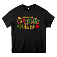 Black christmas vibes Heavy Core Tee - BundleAndBundleShop