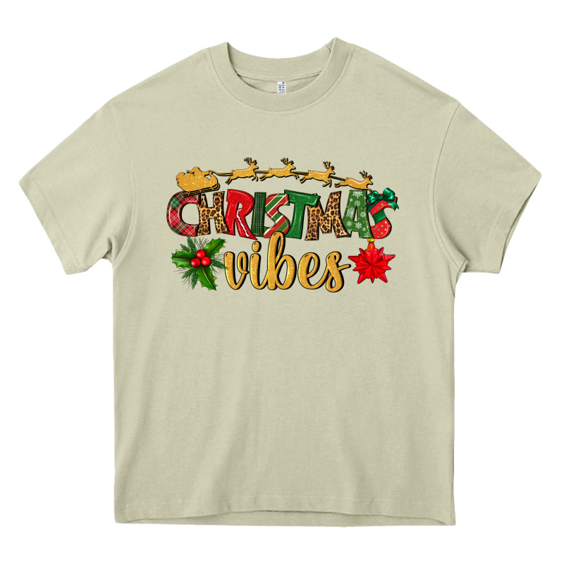 Christmas Vibes Heavy Core Tee by BundleAndBundleShop | Teevron
