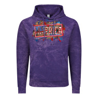 Cloud Purple America Vintage Hoodie - HowdyJamesFarm
