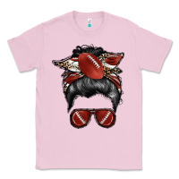 Bubblegum Pink football mom Classic Tee - RacoonDesign