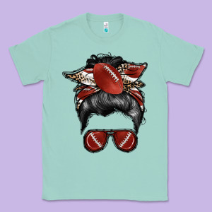 Football Mom Classic Tee Designed By Racoondesign
