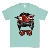 Seafoam football mom Classic Tee - RacoonDesign