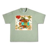 Oil Green fall nurse pumpkin Urban Heavy Tee - TumblerDesignByShophia