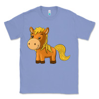 Colony Blue cute horse Classic Tee - texasbilliewilder