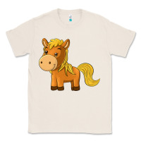 Natural cute horse Classic Tee - texasbilliewilder