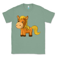Sage cute horse Classic Tee - texasbilliewilder