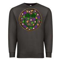 Smoke st patrick s day smiley face Premium Sweatshirt - Artiststas