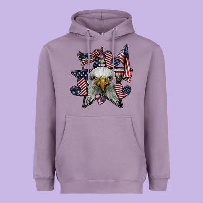 Eagle Star Png Heavyweight Hoodie Designed By Sublimationcraftshop
