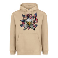 Mushroom eagle star png Heavyweight Hoodie - SublimationCraftShop