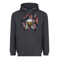 Smoke eagle star png Heavyweight Hoodie - SublimationCraftShop