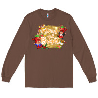 Chestnut merry and bright gnome Long Sleeve Tee - CowGirlArtShop