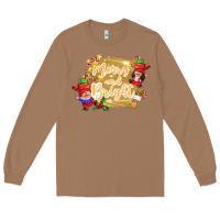 Toasted Coconut merry and bright gnome Long Sleeve Tee - CowGirlArtShop
