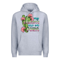 Heather Grey my students are on point Premium Hoodie - BundleAndBundleShop