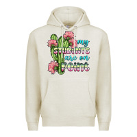 Oatmeal Heather my students are on point Premium Hoodie - BundleAndBundleShop