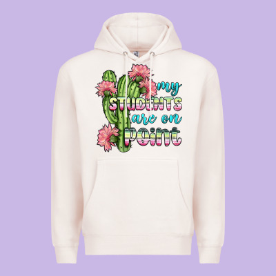 My Students Are On Point Premium Hoodie Designed By Bundleandbundleshop