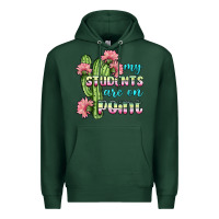 Sports Green my students are on point Premium Hoodie - BundleAndBundleShop