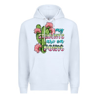 White my students are on point Premium Hoodie - BundleAndBundleShop