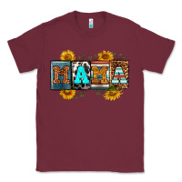Burgundy license letters western mama Classic Tee - RanaPortraitStore