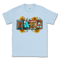 Dusty Blue license letters western mama Classic Tee - RanaPortraitStore