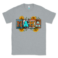 Heather Grey license letters western mama Classic Tee - RanaPortraitStore