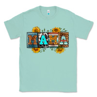 Seafoam license letters western mama Classic Tee - RanaPortraitStore
