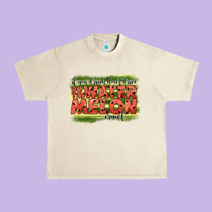 İf You Drink Don't Drive Do The Watermelon Crawl2 Urban Heavy Tee Designed By Jahusdesignshop