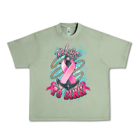 Oil Green Refuse to sink Cancer anchor Cancer Awareness Urban Heavy Tee - HowdyJamesFarm