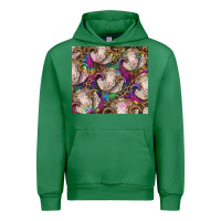 Emerald merino ram tie dye tumbler Urban Hoodie - BarkalooDesign
