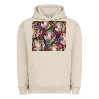 Pigment French Oak merino ram tie dye tumbler Urban Hoodie - BarkalooDesign
