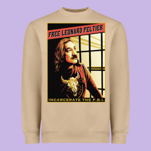 Mens Best Leonard Peltier  Gift For Birthday Heavyweight Sweatshirt Designed By Lanvoart