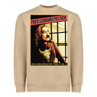 Mushroom Mens Best Leonard Peltier  Gift For Birthday Heavyweight Sweatshirt - lanVoArt