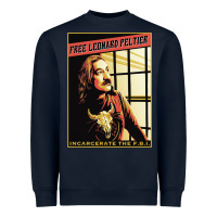 Navy Mens Best Leonard Peltier  Gift For Birthday Heavyweight Sweatshirt - lanVoArt