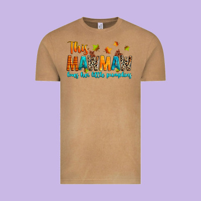 Customized This Mawmaw Loves Her Little Pumpkins Vintage Tee Designed By Texasbilliewilder
