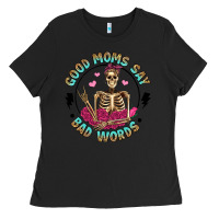 Black good moms say bad words Ladies Tee - Artiststas