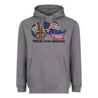 Storm peace love america Heavyweight Hoodie - SublimationCraftShop