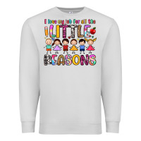 Dove Grey i love my job for all the little reasons Premium Sweatshirt - Artiststas
