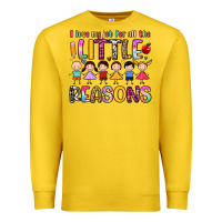 Lemon i love my job for all the little reasons Premium Sweatshirt - Artiststas