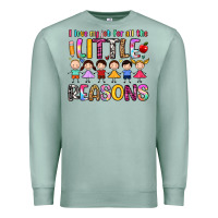Seafoam i love my job for all the little reasons Premium Sweatshirt - Artiststas
