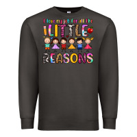 Smoke i love my job for all the little reasons Premium Sweatshirt - Artiststas