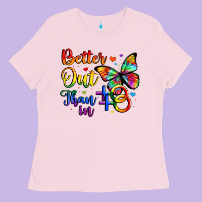 Better Out Than In Ladies Tee Designed By Artiststas
