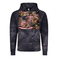 Cloud Black American flag leopard pinktumbler Vintage Hoodie - HowdyJamesFarm